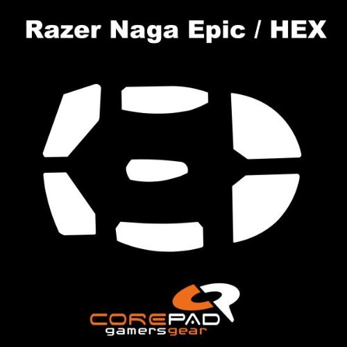 Corepad Mausfüße Skatez Pro 53 Razer Naga Epic - Razer Naga Epic 2012 - Razer Naga Hex