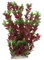sourcing map Plastikpflanzen 40 cm Kunststoff grün rot Blätter Wasser Pflanzen für Aquarium Aquarien de