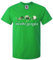 Reality Glitch Herren Irish Yoga T-Shirt (Irisches Grün, XX-Large)