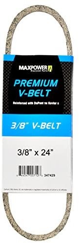 MAXPOWER Keilriemen 347429, Kevlar verstärkt, 3/8 x 24 - 3L240 - Aussenlänge L(a) 610 mm, Beige