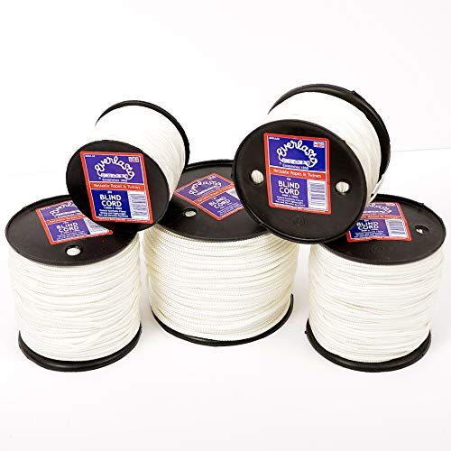 Quality Everlasto White Nylon Blind Cord - 1mm x 100M