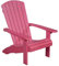 NEG Design Adirondack Stuhl Marcy Westport-Chair Sessel täuschend echte Holzoptik, wetterfest, UV- und farbbeständig pink