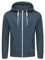 riverso Sweatjacke Herren mit Kapuze Reißverschluss Regular Fit RIVThilo Kapuzenjacke Blau XXL, Größe:XXL, Farbe:Navy