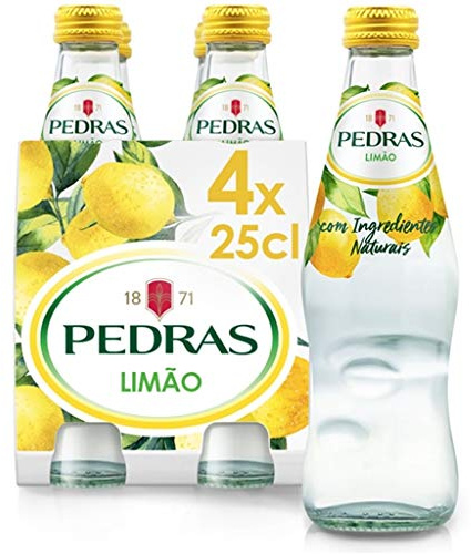 Selección Agua Mineral con Gas - paquete mix de sabores limón, frutos rojos, maracujá y mandarina 16 x 25 cl