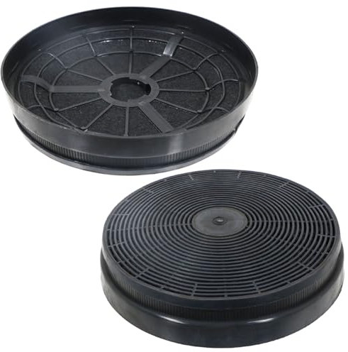 SPARES2GO CF110 Type Carbon Filter compatible with Electriq Cooker Hood (Pack of 2)