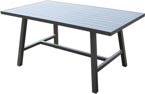 Generic Tisch Denia, Aluminium 160cm x 90 cm x 74cm