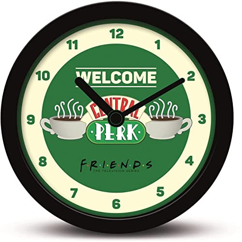 Friends Alarm Clock (Central Perk Design) 12cm Diameter - Official Merchandise
