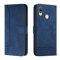 QIWEIQING Compatibili con Custodia Huawei Y6 2019, Cover Huawei Y6S, Flip Custodia Portafoglio Libro Pelle PU con Porta Carte e Funzione Supporto per Huawei Y6 2019 / Y6S Blue HX