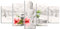 decomonkey - Impression sur Toile Bouddha Zen 150x75 5 Pièces - Tableau Décoration Appartement Déco Salon Asie bouddhisme bouddha chine feng shui inde orchidées en pierre orienter zen