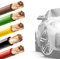 EBROM FLRY 4mm2 Fahrzeugleitung - KFZ Leitung in 5 Farben in Ihrer Wunschlänge: braun - grün - gelb - schwarz -rot, 4 mm² mm2 - flexibel 90 ± 5 Shore 99,99% Kupfer Mantel PVC FLRy - je 5m