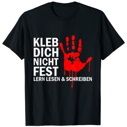 Klima-Kleber Anti Klimaprotest Nein Klima Aktivist T-Shirt