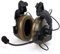 TS TAC-SKY C2 taktisches Headset Jagd Pickup Rauschunterdrückung Halterung Headset + Headset Flip Halterung Typ Suspension Set (Color : OD)