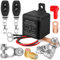 Batterie Trennschalter 12V Batterieschalter Auto Batterieschalter 12V 200A Batterie Schalter 12v Mit 2 Fernbedienungen für Auto LKW Motorrad Wohnmobil（200A）