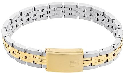 Tommy Hilfiger Jewelry Armband mit Knebelverschluss für Herren aus Edelstahl Gelbgold - 2790502