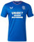 Castore 2023-2024 Rangers Home Football Soccer T-Shirt Trikot