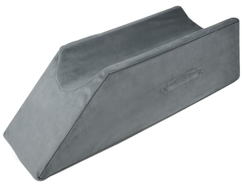 SWAWIS Venenkissen Schwamm Venenkissen Beinhochlagerungskissen Beinkissen Hochlagerung, Lindert Rücken- und Beinschmerzen Fördert die Blutzirkulation Beinerhöhungskissen Waschbar, Blau-grün