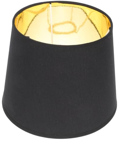 HEMOTON E14/E27 Tela Pantalla de Lámpara de Araña Pantalla de Lámpara de Mesa Pequeña Lamp Shades, (Top) 16cm x (Altura) 16,5cm x (Fondo) 21cm