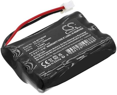 TCTK Akkus 1200mAh Kompatibel mit [Safe-O-Tronic] DS, DS-T, LS Ersetzt 198182, 38400200, PA100043