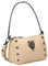 Plein Sport Handtasche Umhängetasche und Schultergurt Beige mit Logo, beige, C