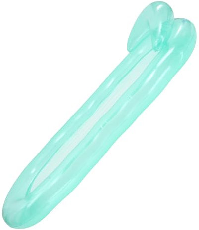 ibasenice Hammock Inflatable para Piscina Tumbona Flotante Multiusos Colchoneta De Agua para Playa y Vacaciones Diseño y Portátil para Relajarse El Agua Verde