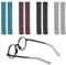 cobee 4 Pairs Eye Glasses Ear Grippers, Soft Knitting Cotton Eyeglass Ear Cushions, Glasses Ear Grip Eye Glasses Nose Pads Non Slip for Glasses Sunglasses Eyewear(Colour Mixture)
