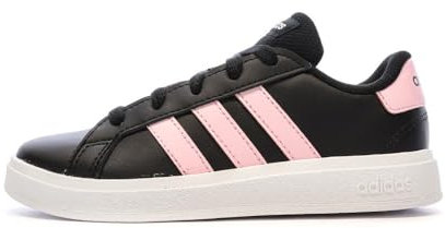 adidas Baskets Noir/Rose Fille/Femme Grand Court 2.0 K