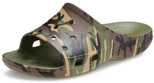 Crocs Herren Saturday Camouflage Slide MSchiebe-Sandalen