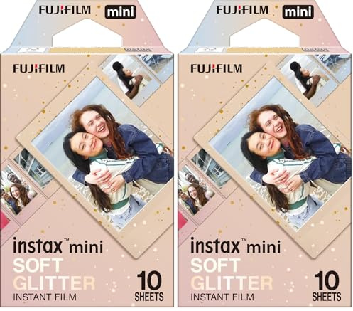 Instax mini Film Soft Glitter (Packung mit 2)