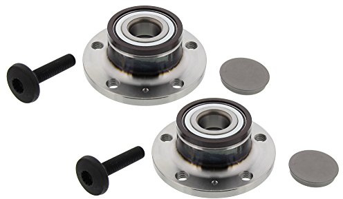 MAPCO Kit de roulement de roue 46768 des deux côtés du pont arrière Diamètre intérieur: 32mm avec bague magnétique intégré Compatible avec VW Golf 5 3/5 portes 1K1 Golf 6 3/5 portes 5K1 Tiguan I 5N