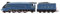 Hornby R3395TTS LNER Class A4 „Mallard Nr. 4468 (MIT Sound), Lokomotive, Eisenbahn, Multi, Einheitsgröße