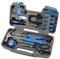 Apollo Tools Original Ensemble d'outils ménagers 39 pièces dans Une boîte à Outils avec Outils à Main Essentiels pour Les réparations Quotidiennes à la Maison