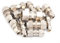 Wgd Jietou 1PC Compresión del Manguito Tubo De Empalme De Latón 4-16mm Tubo Tarjeta De Juego Doble De Cobre Juntas Tuberías Tuerca De Sujeción Doble Recta (Color : OD Tube 4mm to 4mm)