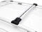 RE&AR Tuning Compatible with Dacia Duster (HS) Post-Facelift 2014-2017 FLY Model Cross Bar Car Top Luggage Carrier Rails Roof Racks Grey Aluminium 2 Bars