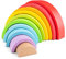 New Classic Toys 10825 Hölzerner Regenbogenstapler