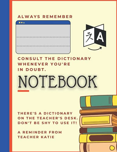 Dictionary notebook:notebook: English to French and ... Translation Practice, Language Learning Gift For Students, Create your own dictionary, stories and sentence