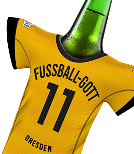 Dresden Trikot-Kühler Geschenk-Box Fanartikel Fussball-Gott | Home Trikot Überraschung | passend für Dresden Fanartikel | Mann Freund Bruder Weihnachten Wichteln Trikotkühler by MYFANSHIRT