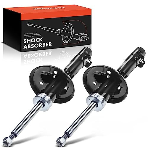 Frankberg 2x Stoßdämpfer Gasdruck Vorderachse Kompatibel mit Leon 1M1 1999-2006 Toledo II 1M2 1999-2004 Octavia 1996-2010 B.o.r.a 1998-2005 Golf IV 1997-2006 Replace# 333713