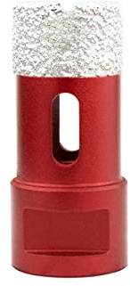 Meccion Diamond Hole Saw Drill Bit with M14 Thread, Performance Brazed Hollow Hole Cutter for Tile/Granite/Marble/Porcelain/Glass/Ceramic (28mm)