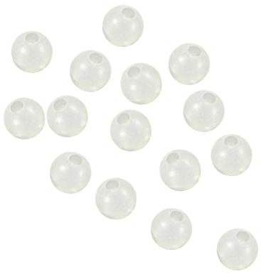 PATIKIL Leuchtende Angelperlen, Weichplastik Glühen Angeln Köder Eier Rig Bead Tackle Werkzeuge