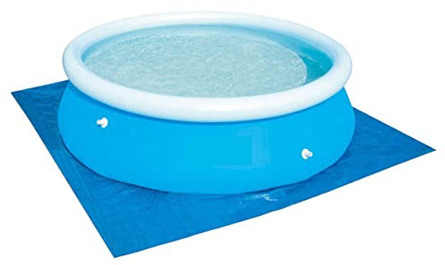 Quadratisch Pool Bodenplane,Frame Pool Reißfest Poolunterlage,Poolabdeckung,Stahlrahmenpool Bodenschutz,Bodenplane für Aufblasbar Planschbecken,Swimmingpool Bodenschutz Unterleg Poolzubehör 396x396cm