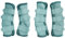 Horse Fly Boots - Fly Horse Boots Perfect for Equine Leg Wraps and Maximum Horse Fly Protection Set of 4 (Blue, Full)
