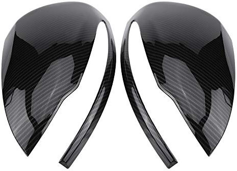 JORAsa 1 Paar Kohlefaser-Rückspiegelabdeckung für Mercedes Benz C/E/GLC/S-Klasse W205 W213 X253 W222