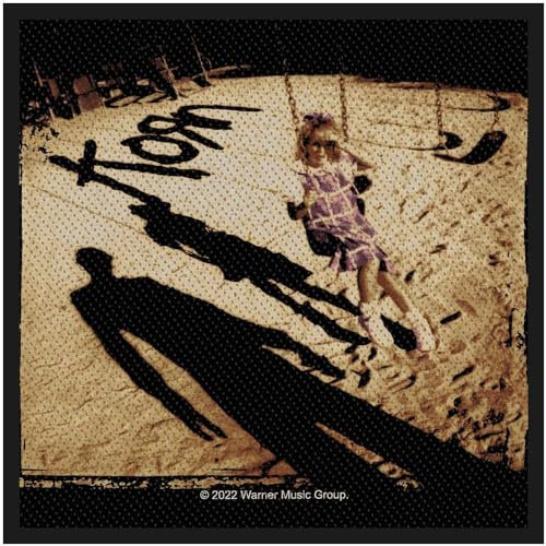KORN Standard Patch Nue offiziell Schwarz Mittel