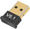Foyucool Adaptador USB Bluetooth 5.1, dongle Bluetooth para computadora, teclado, mouse, impresoras, altavoces
