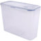 AMK® Lock and Lock Rectangular Food Container With Flip Top Lid 2.4L Airtight Ideal For Cereals Grains Nuts and Dried Fruits