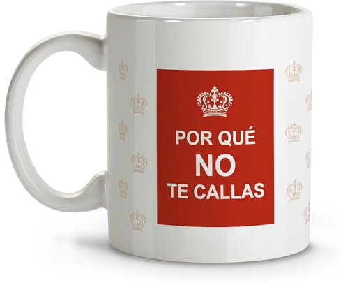 Tazas originales. Tazas cafe. Regalos originales para hombre. Ideas regalo amiga. Detalles compañeros de trabajo. Canecas engraçadas. Tazas con mensaje. Taza mensaje gracioso. Por qué no te callas
