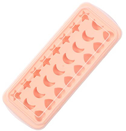 Ice Molds Makers Tray Moulds Ice Trays Silicone Moon Star Heart Shaped for Wine Silicone Tray