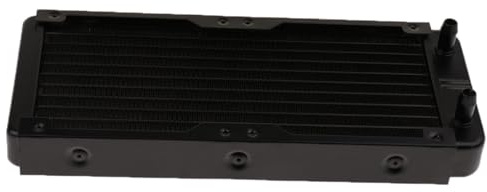 YEJBBUC Scambiatore di calore liquido del tubo del radiatore 240mm 10 di raffreddamento ad acqua per il motociclo del PC