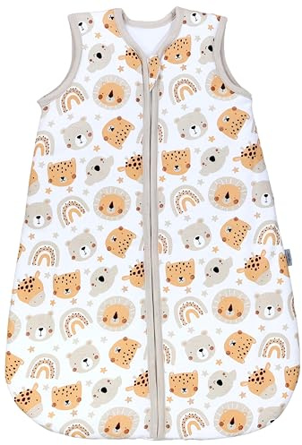 TupTam Baby Schlafsack 2,5 TOG – Warm, ärmellos, OEKO-TEX