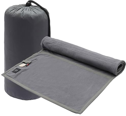 Heated Sleeping Bag | Adjustable Heating Mattress - Camping Mattress - for Men and Women Outdoor Hiking Picnic Travel Survival